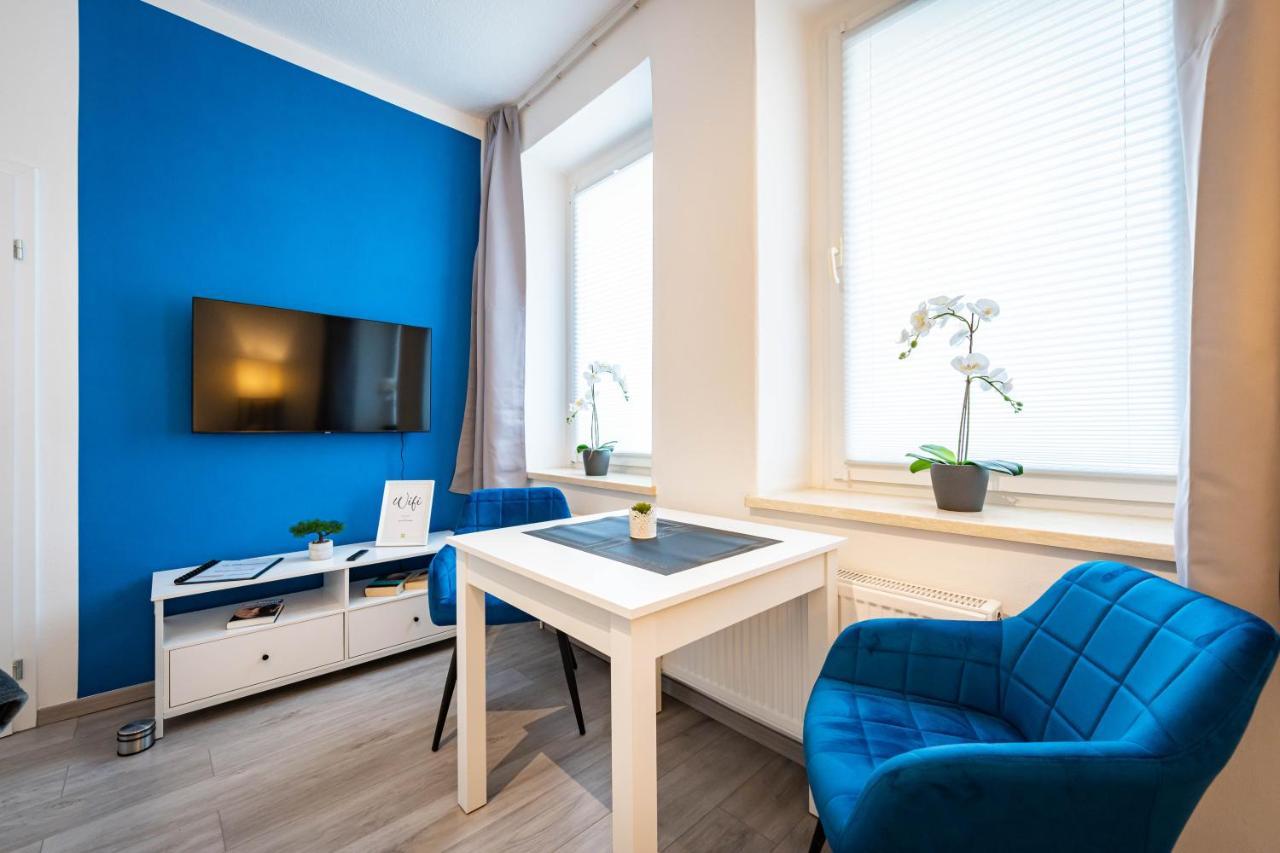 Apartmento Blue Magdeburg - Zentral - Wifi - Netflix Ngoại thất bức ảnh